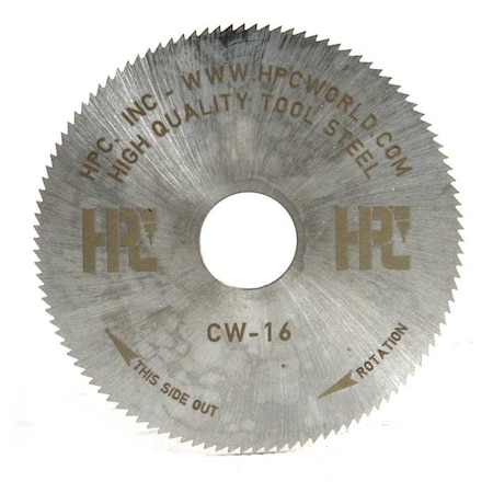 Hpc Acquisitions Cutter Flat 2-1/4x.045x1/2 CW-16